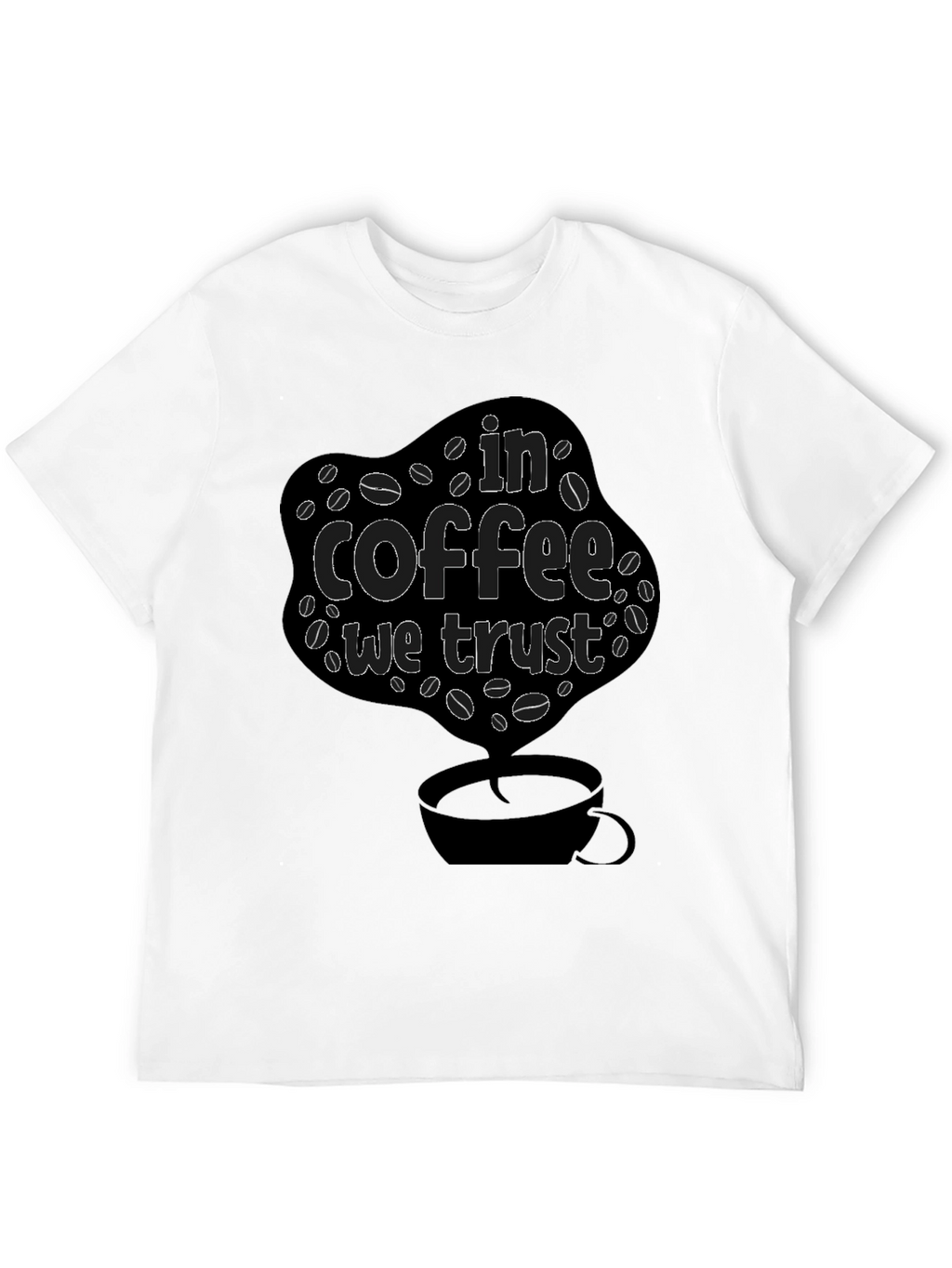 In Coffee We Trust Graphic Tee