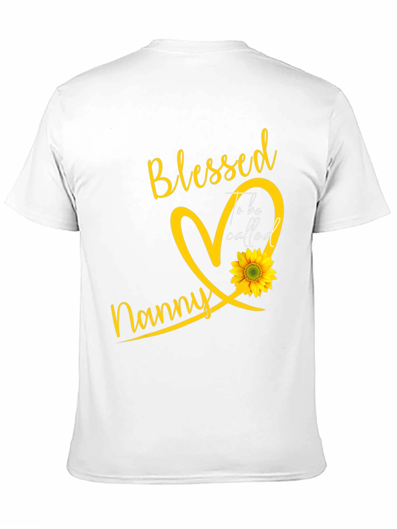 Blessed Nanny Sunflower T-Shirt
