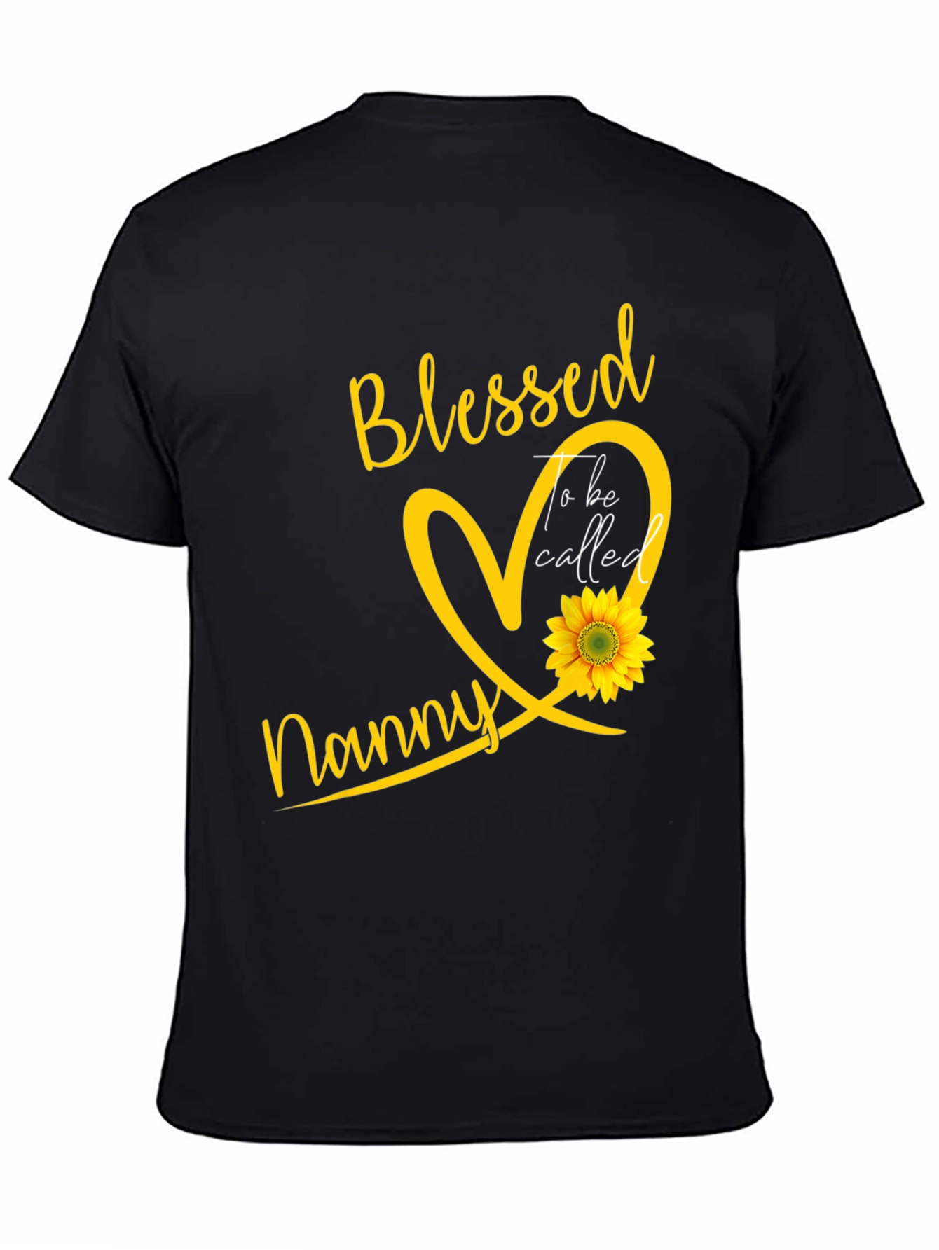 Blessed Nanny Sunflower T-Shirt