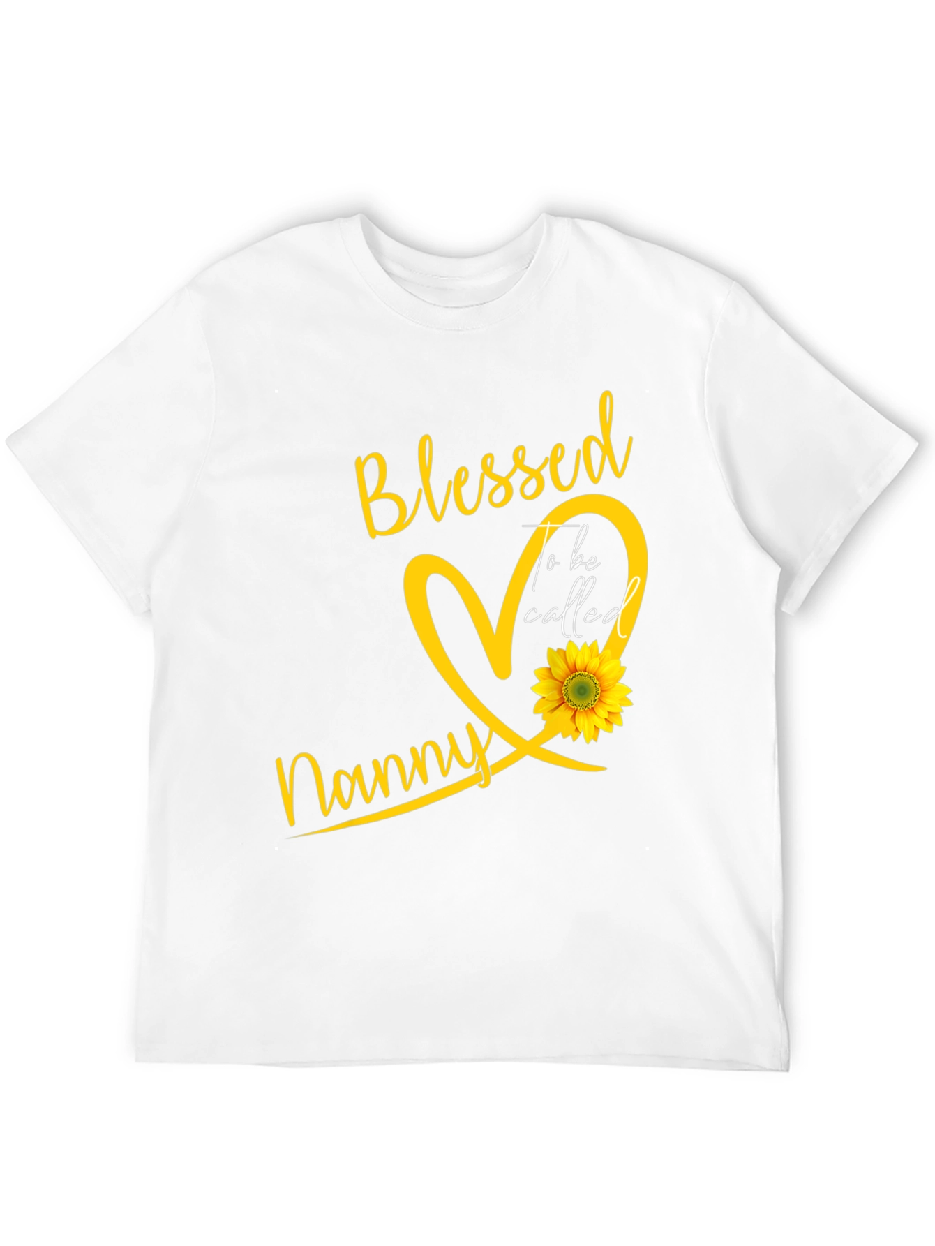 Blessed Nanny Sunflower T-Shirt