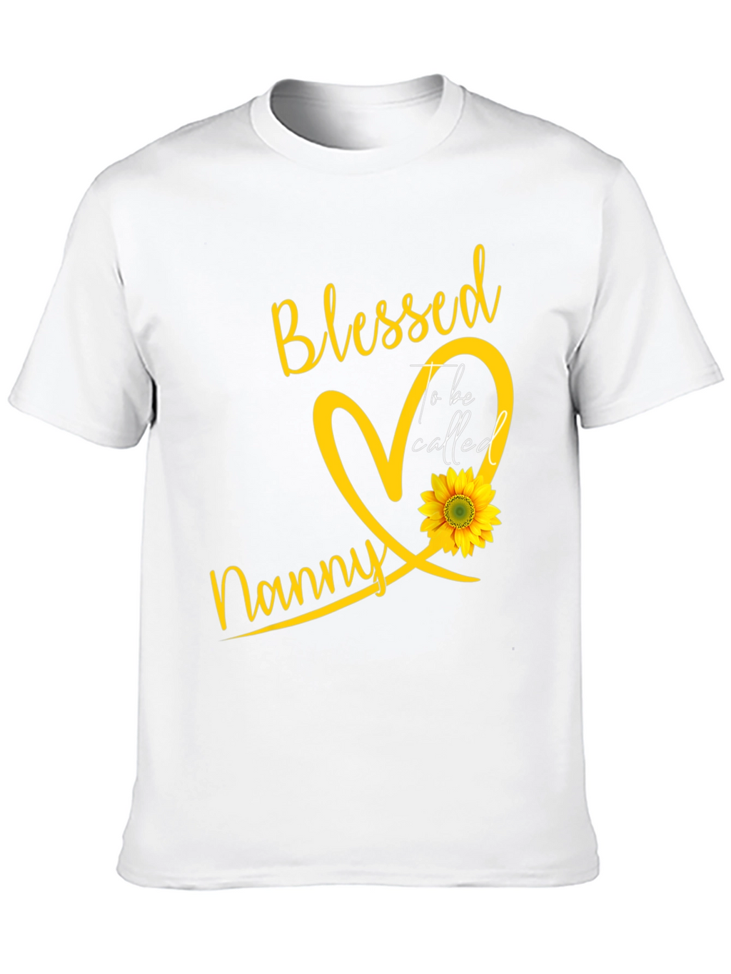 Blessed Nanny Sunflower T-Shirt
