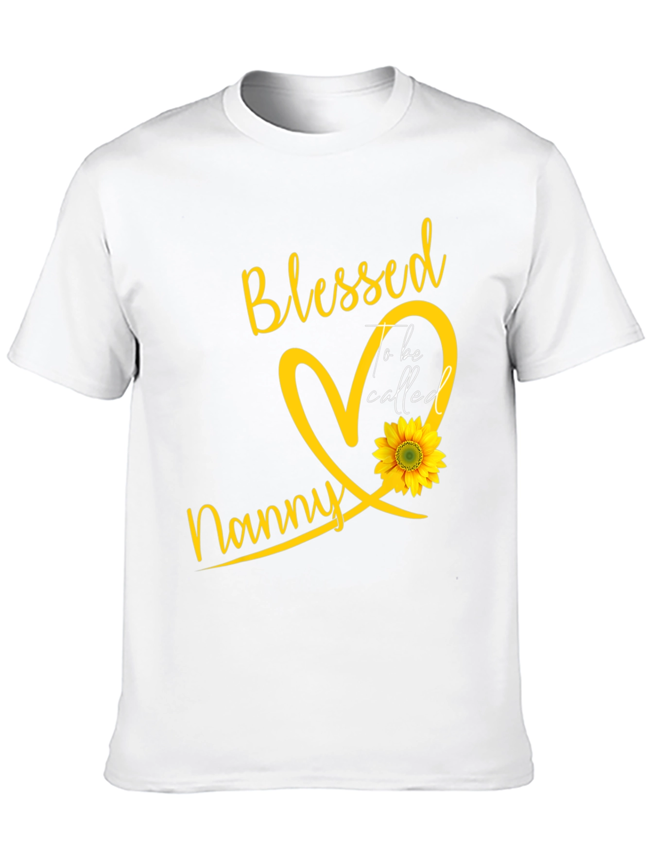 Blessed Nanny Sunflower T-Shirt