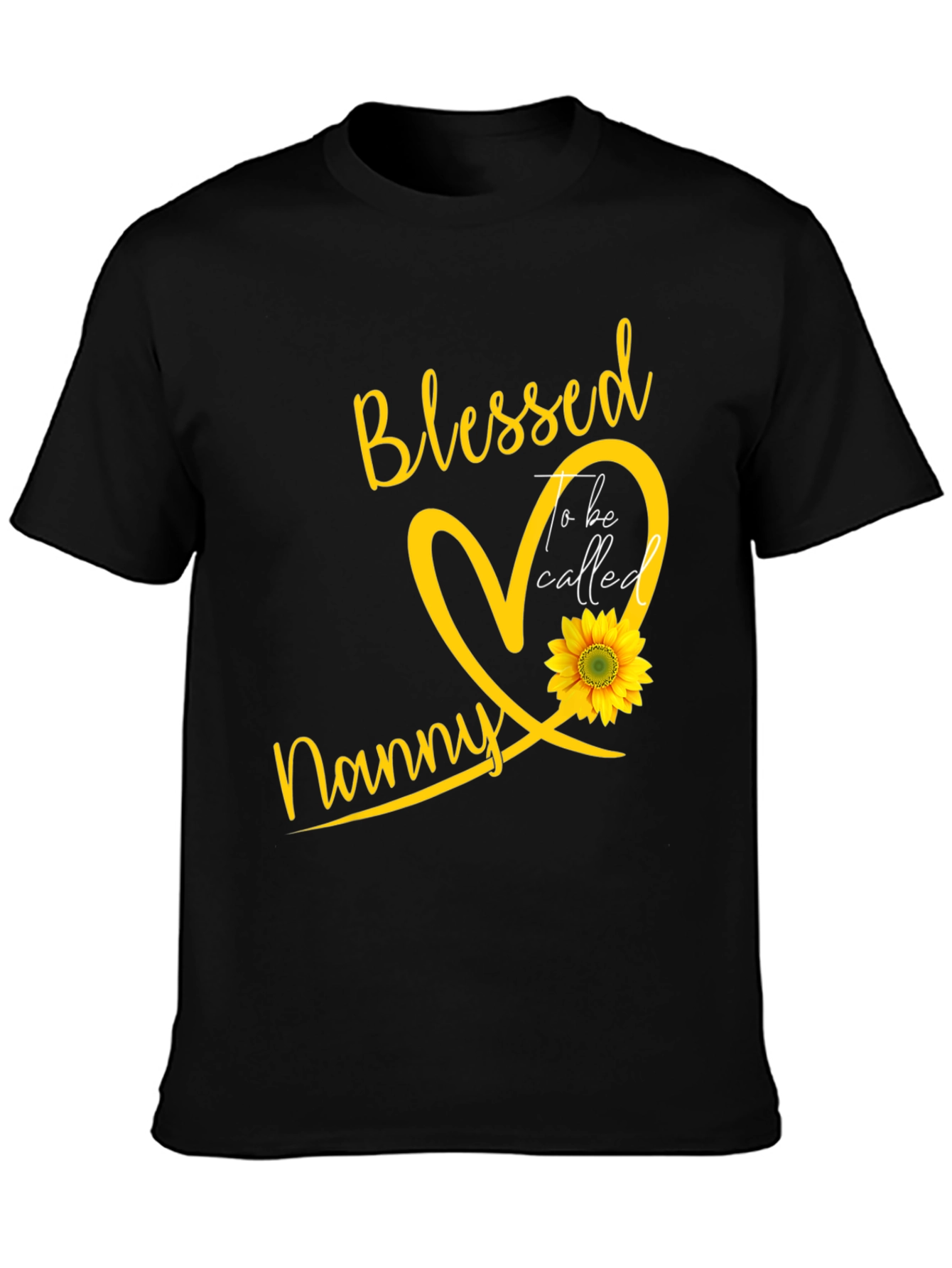 Blessed Nanny Sunflower T-Shirt