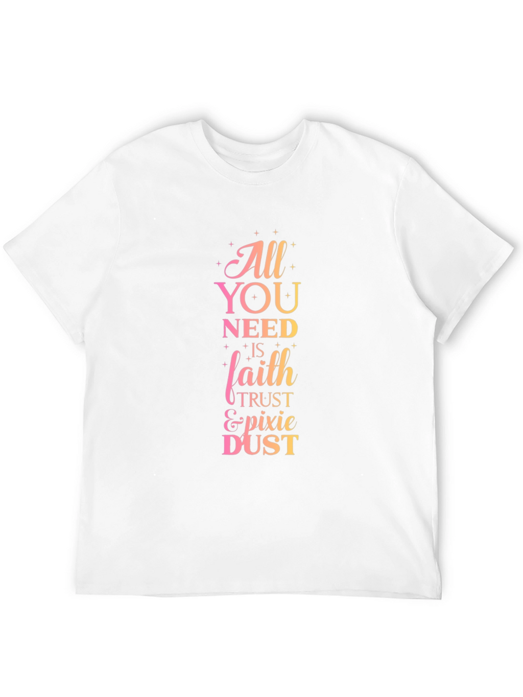 All You Need Is Faith Black T-Shirt
