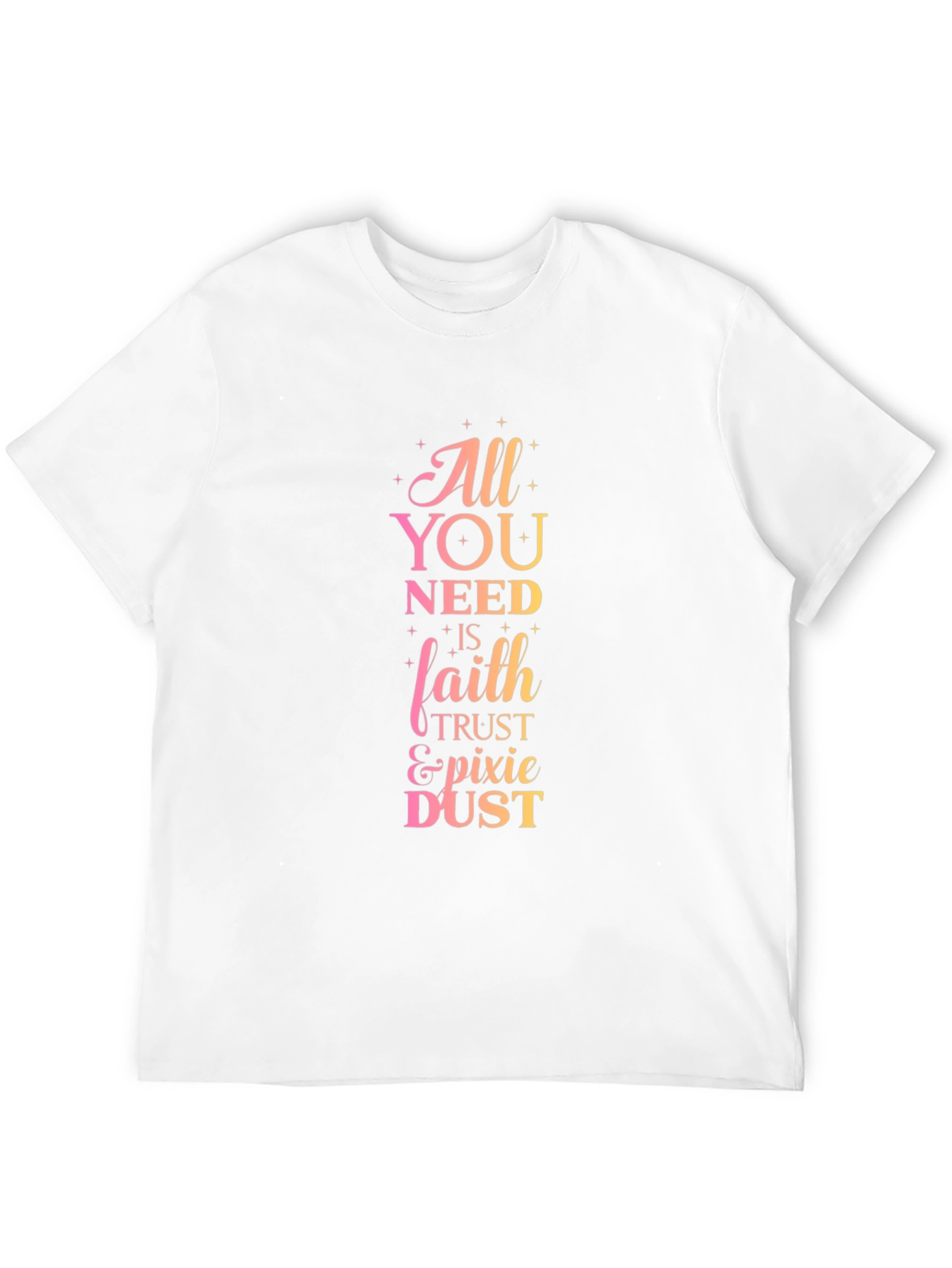 All You Need Is Faith Black T-Shirt