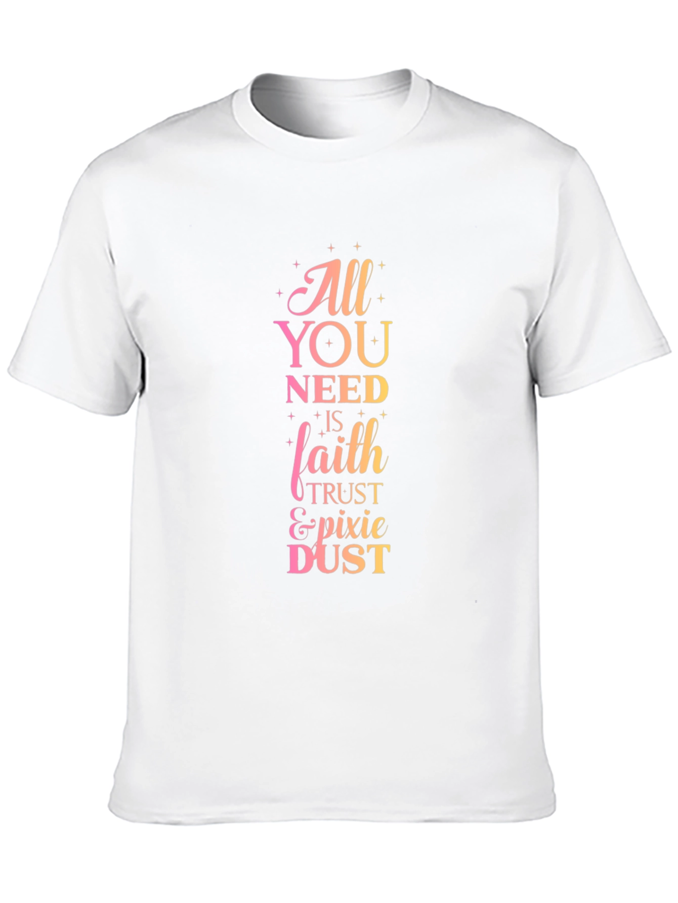 All You Need Is Faith Black T-Shirt