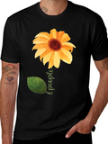 Sunflower People Black T-Shirt
