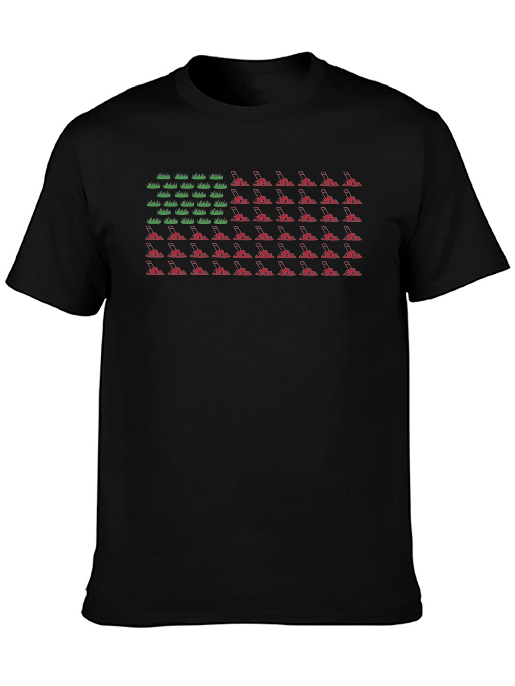 American Snowmobile Flag Graphic Tee