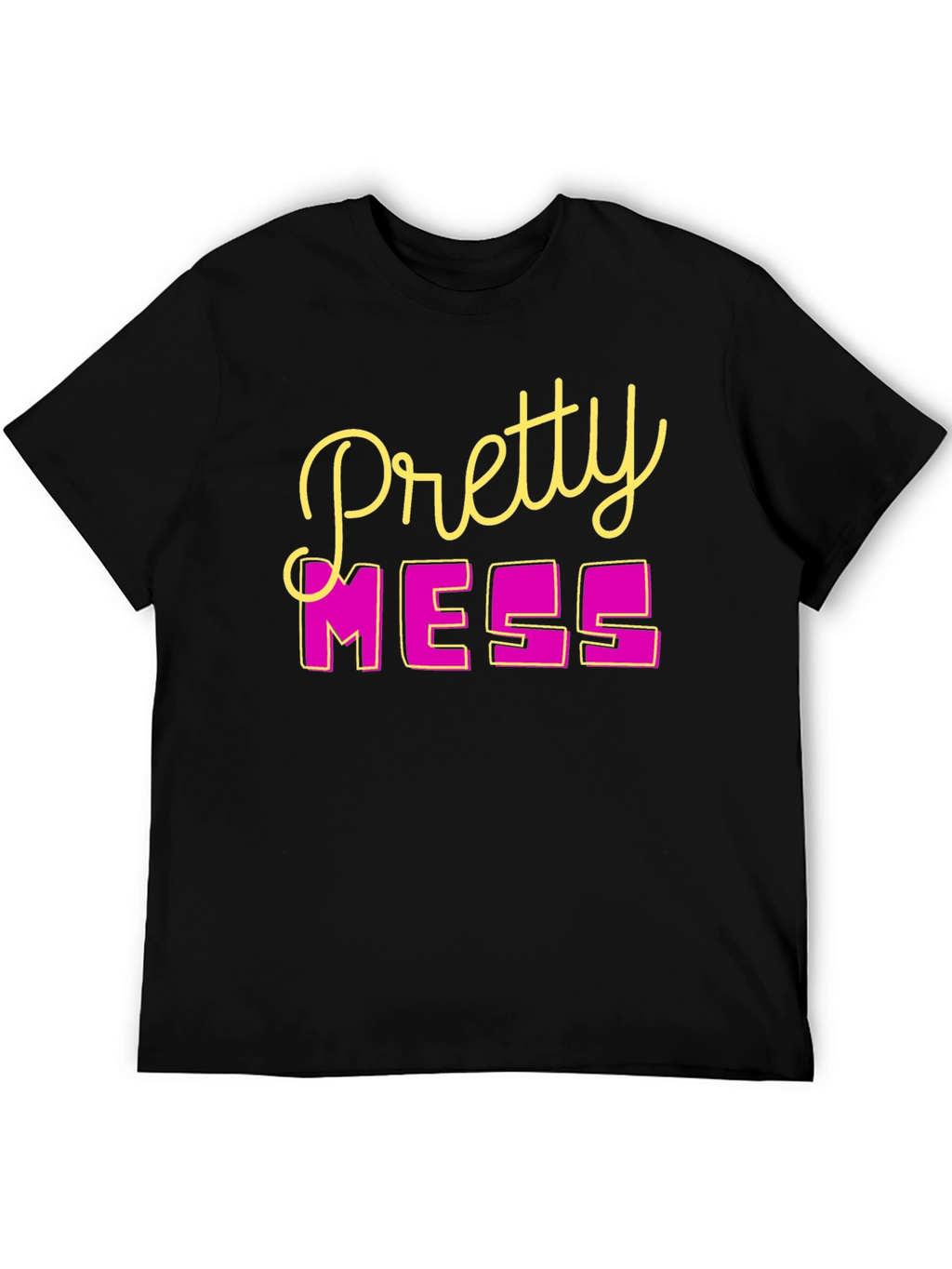 Pretty Mess Graphic Tee - Stylish Casual Wear