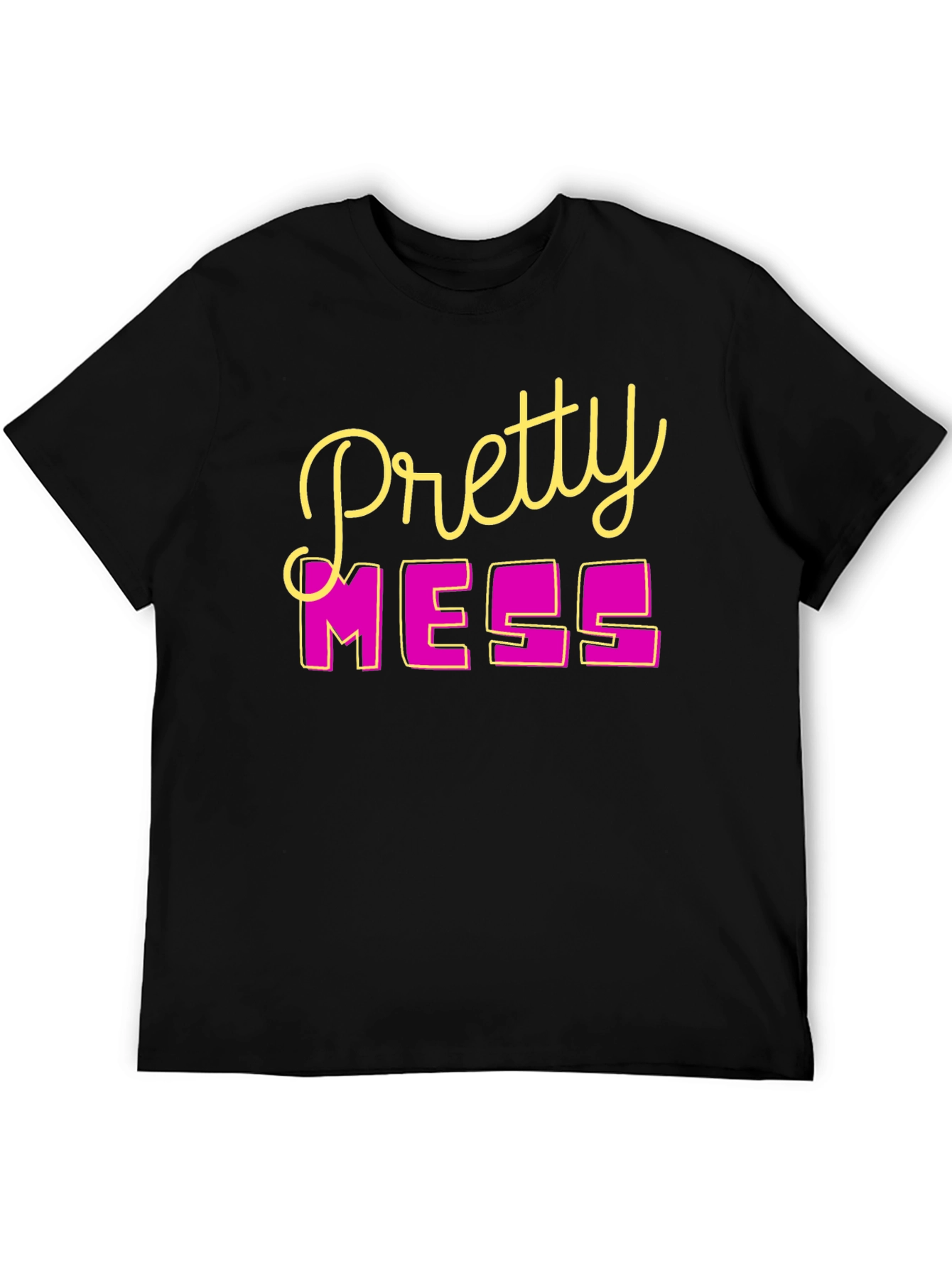 Pretty Mess Graphic Tee - Stylish Casual Wear