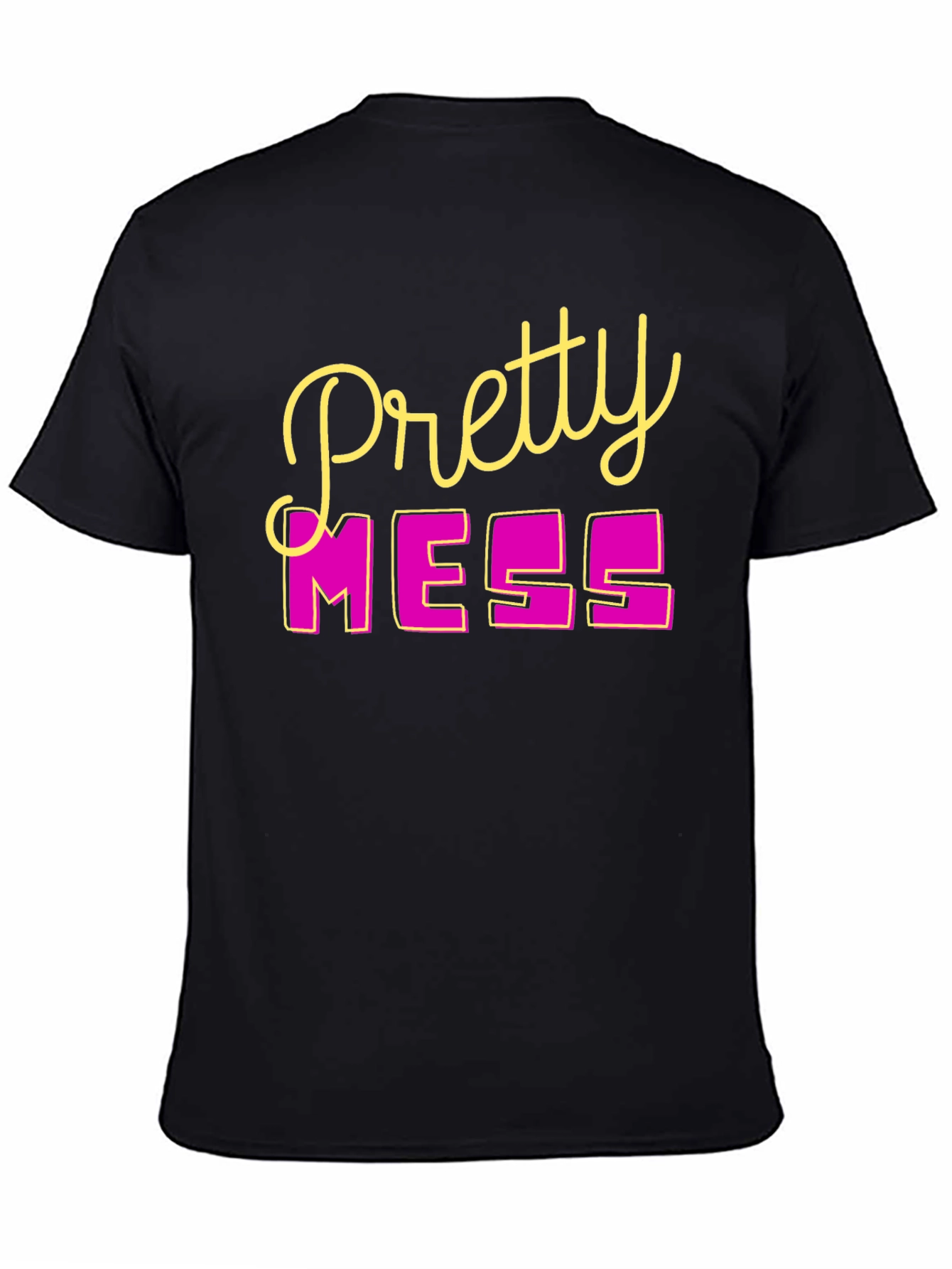 Pretty Mess Graphic Tee - Stylish Casual Wear