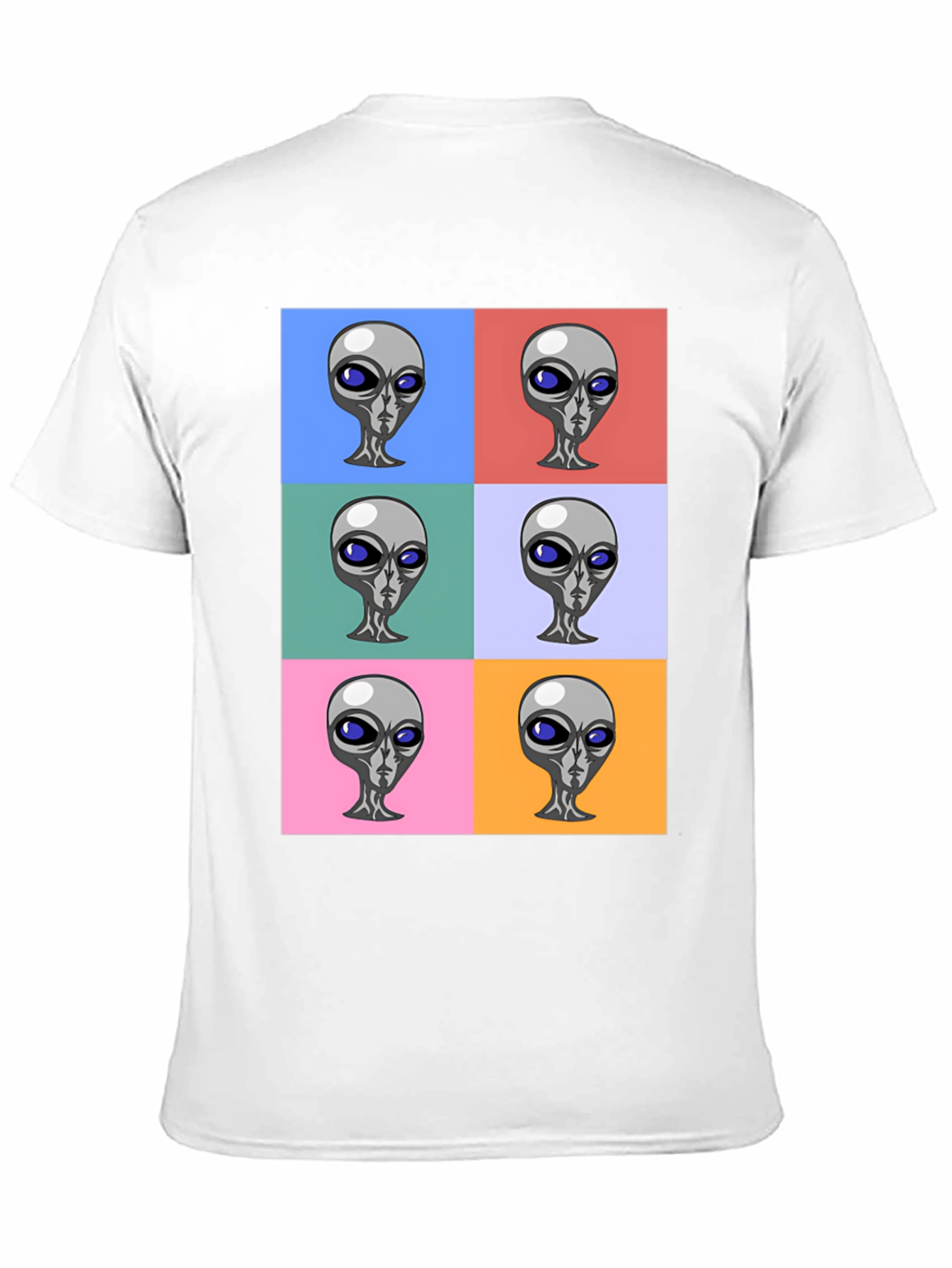 Alien Pop Art Graphic T-Shirt