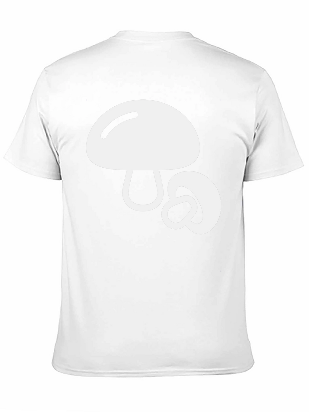 Mushroom Graphic Tee - Fun Black T-Shirt