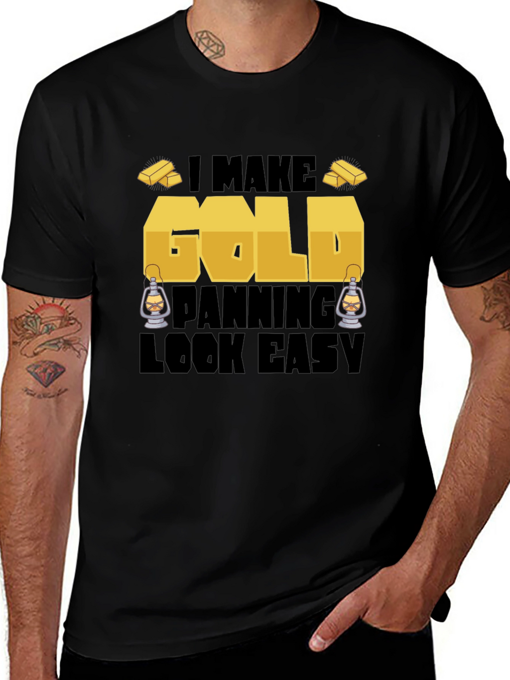 Gold Panning T-Shirt: I Make Gold Panning Look Easy