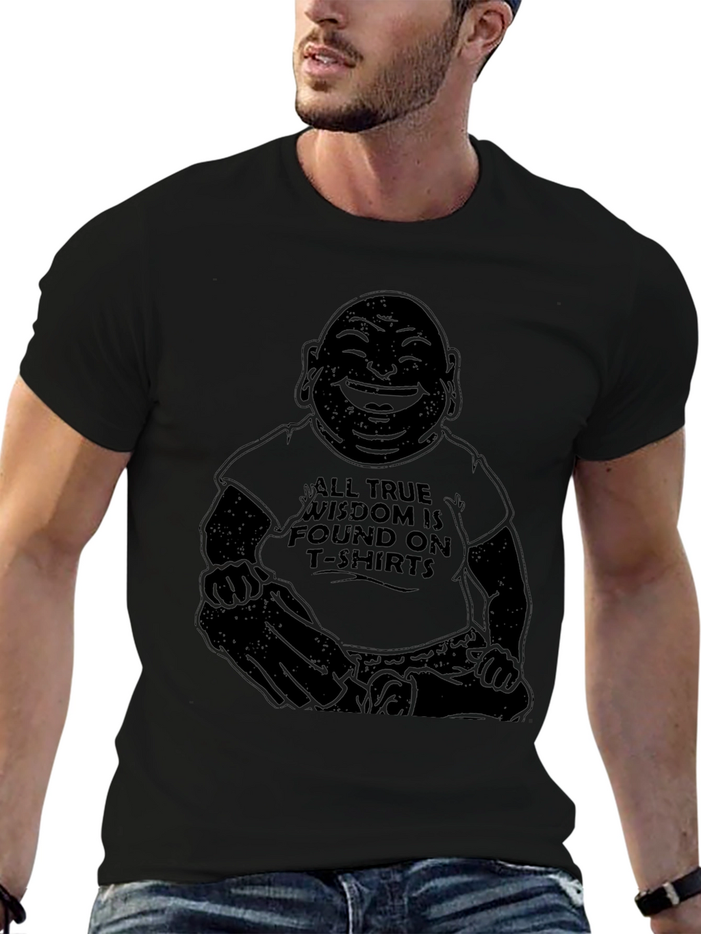 Buddha Wisdom Graphic T-Shirt