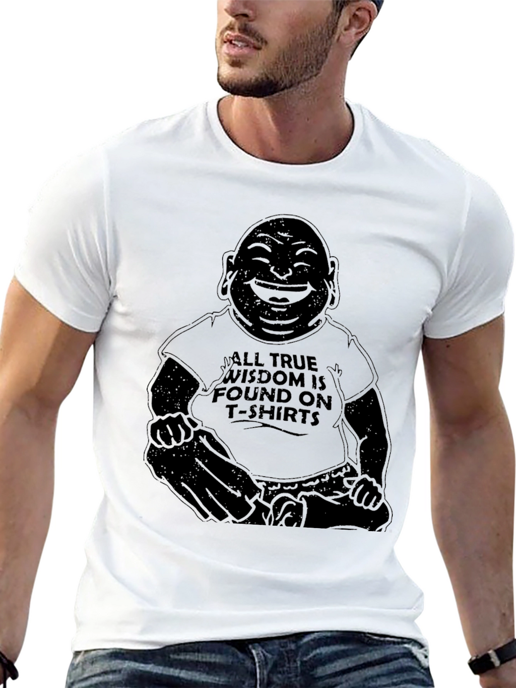 Buddha Wisdom Graphic T-Shirt