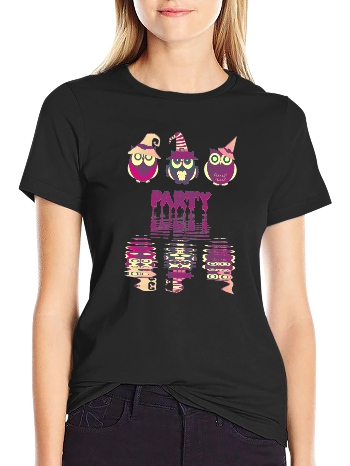 Owl Party T-Shirt - Halloween Edition