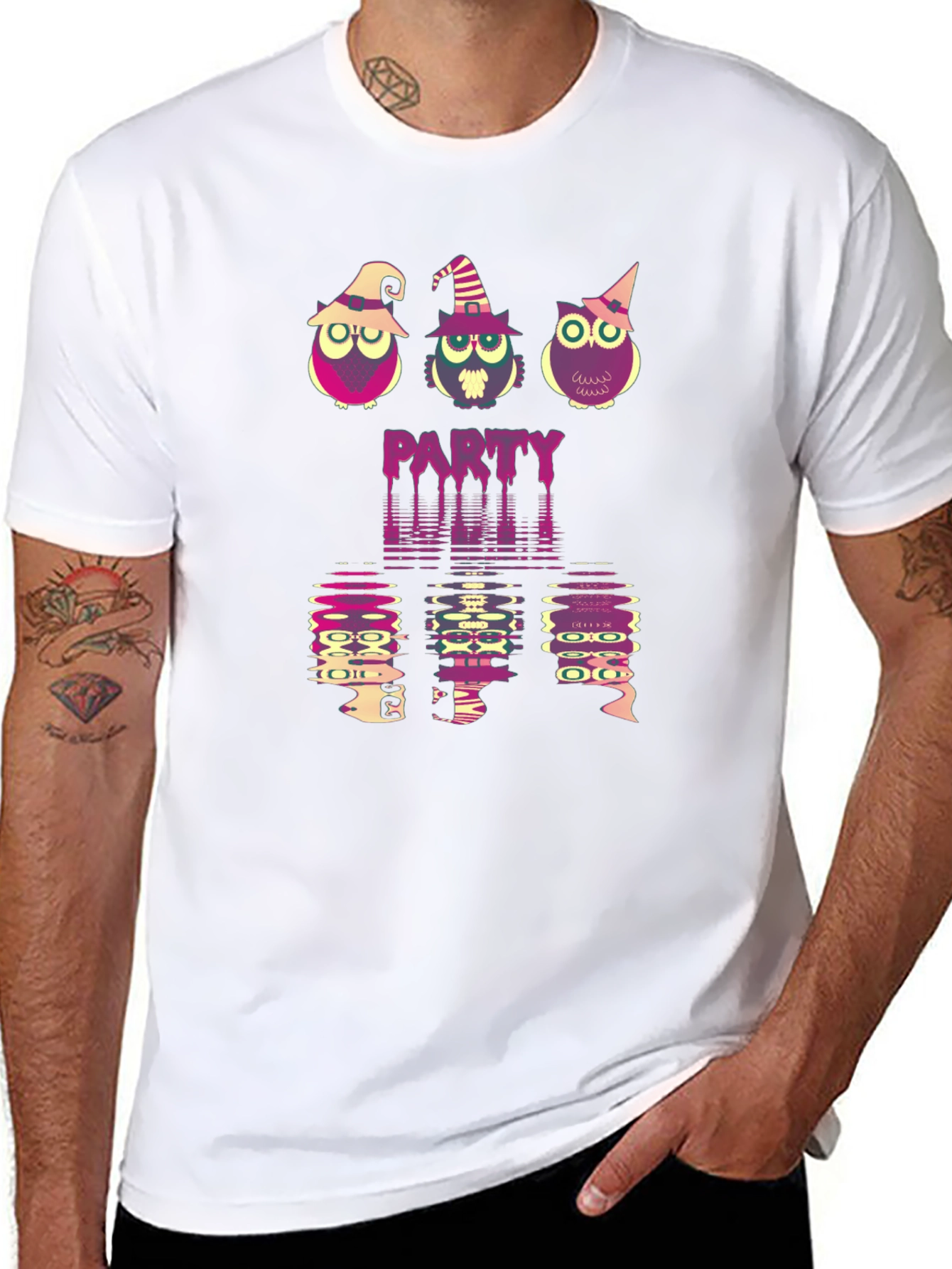Owl Party T-Shirt - Halloween Edition