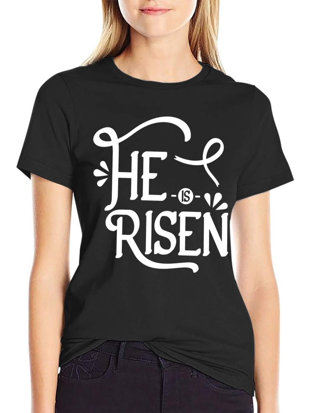 He Is Risen Graphic T-Shirt