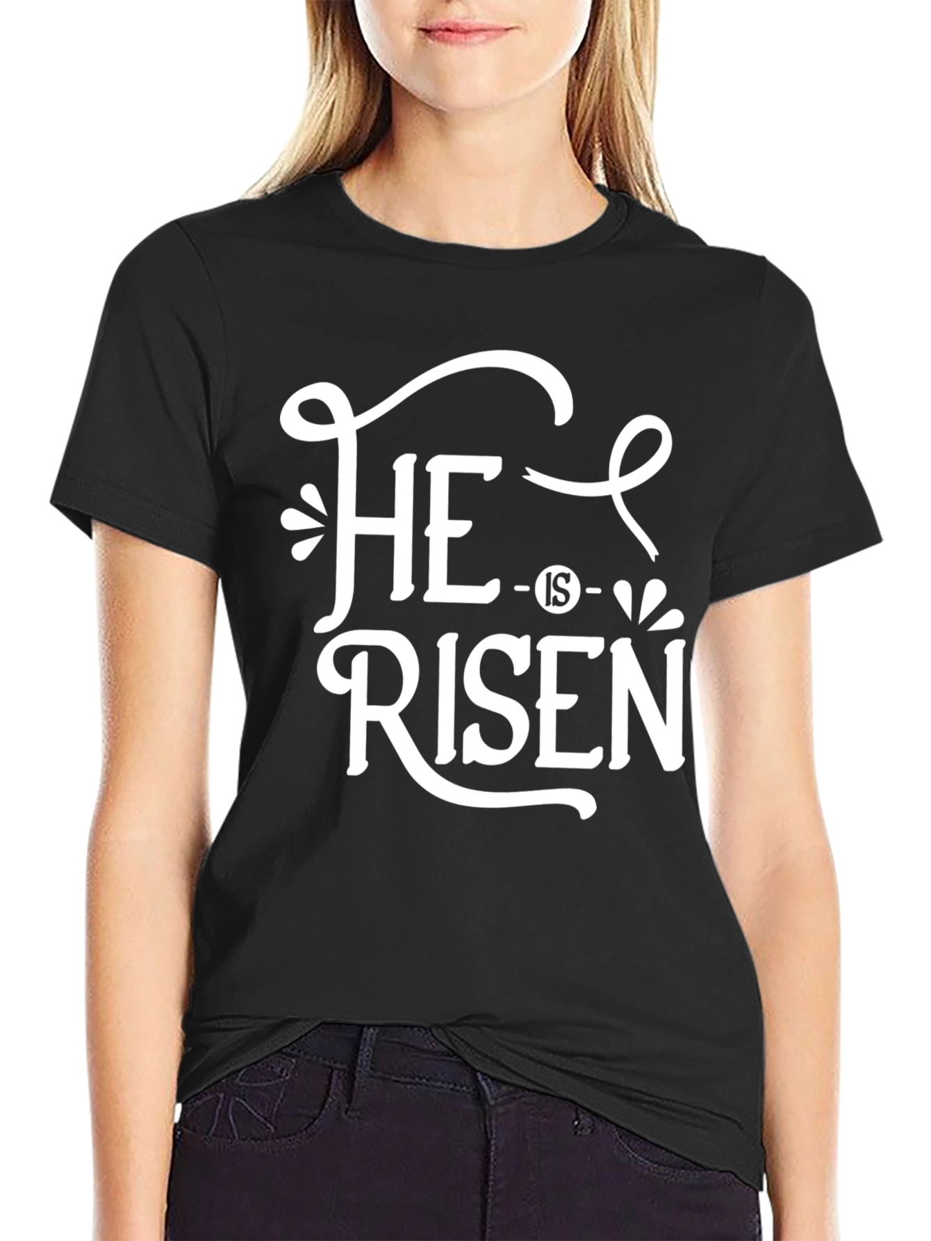 He Is Risen Graphic T-Shirt