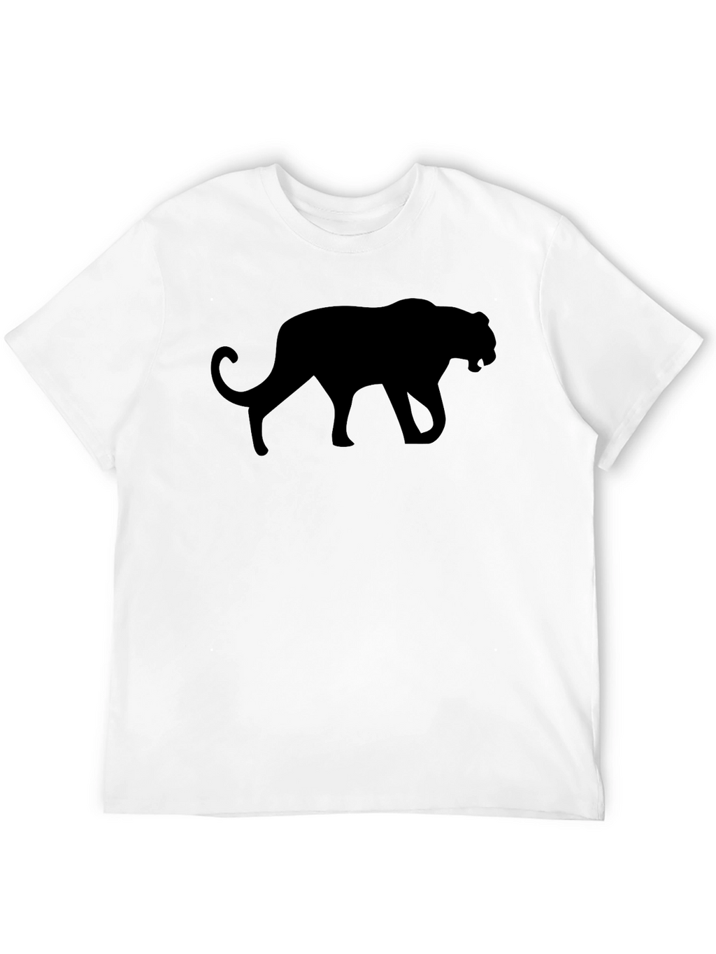 Black Panther Silhouette Graphic Tee - Mens