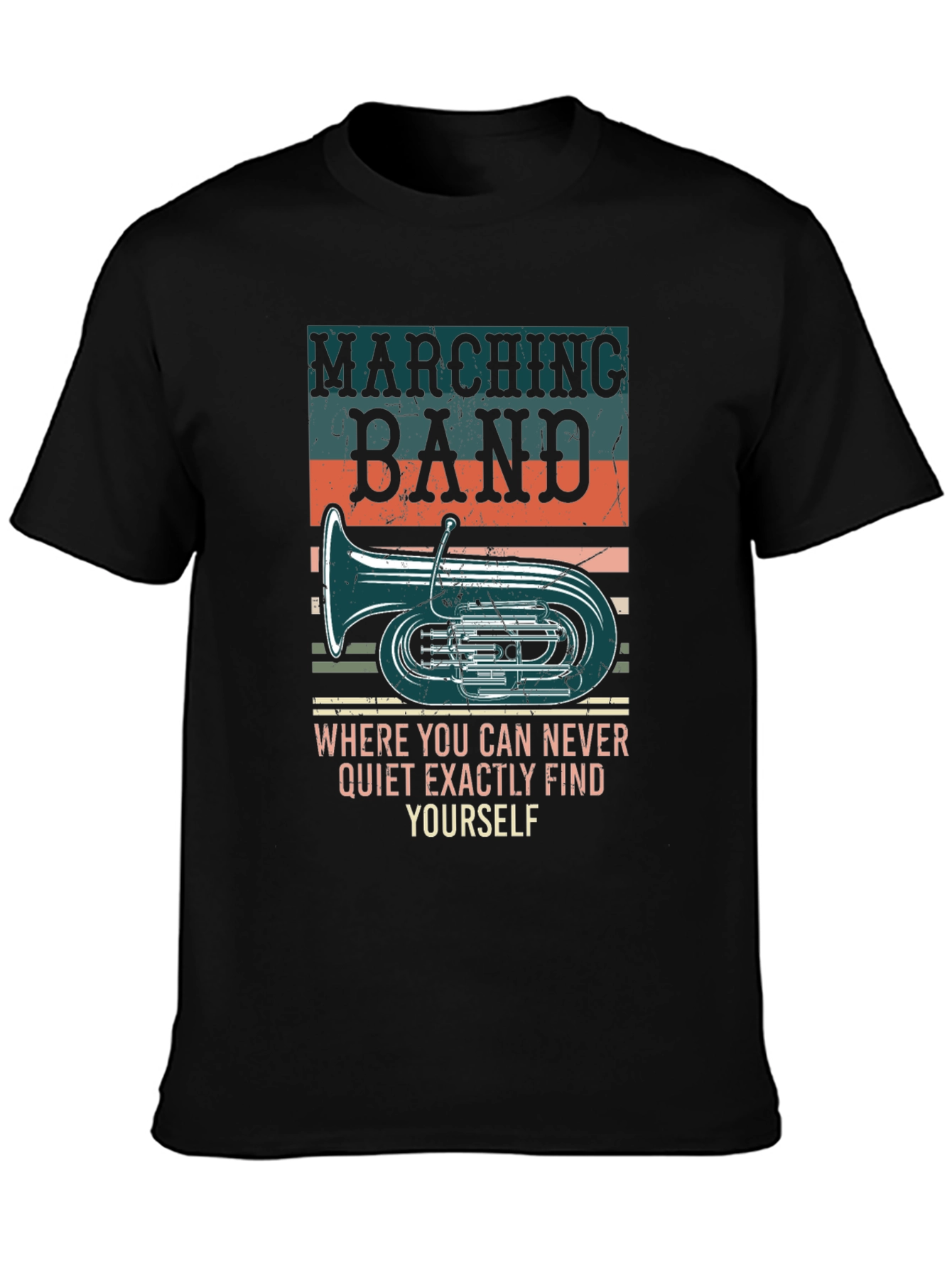 Marching Band Graphic Tee