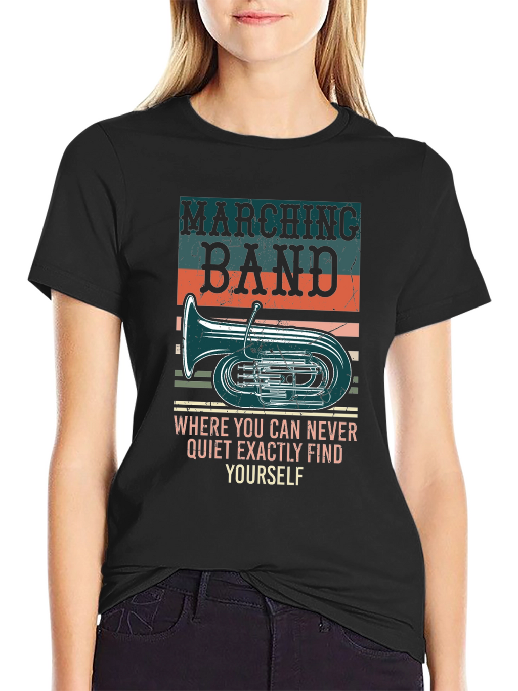 Marching Band Graphic Tee