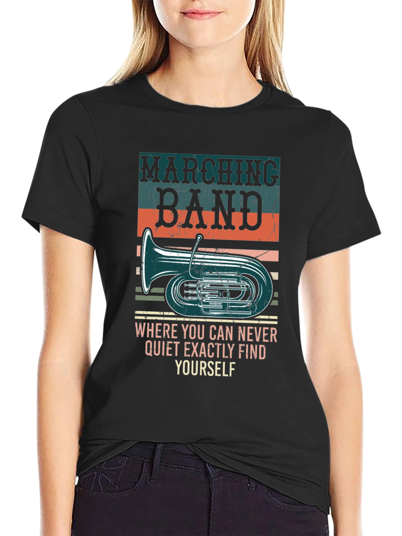 Marching Band Graphic Tee
