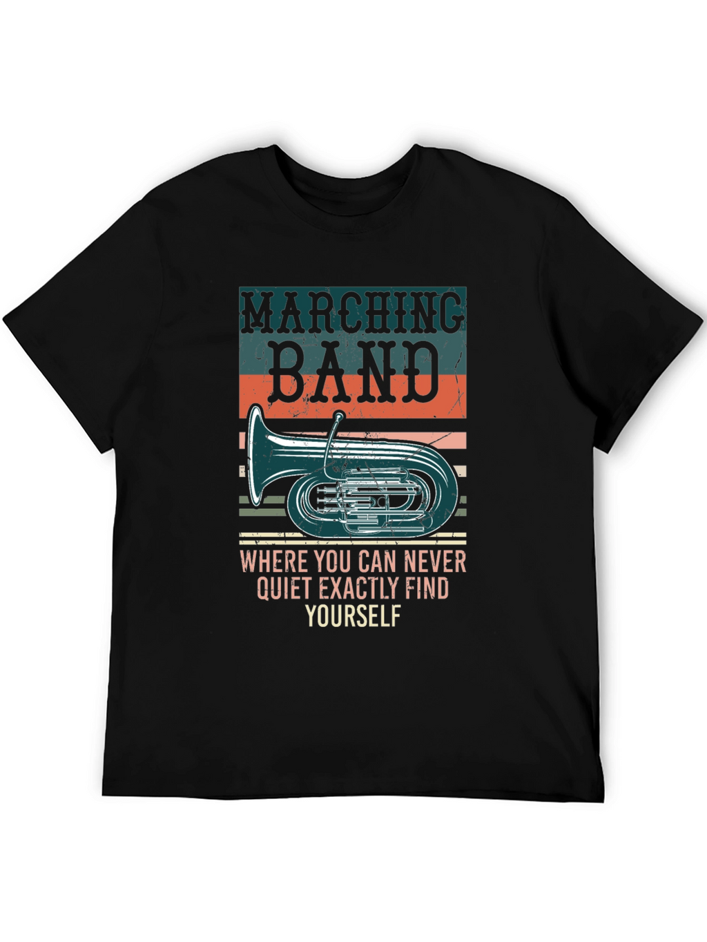 Marching Band Graphic Tee