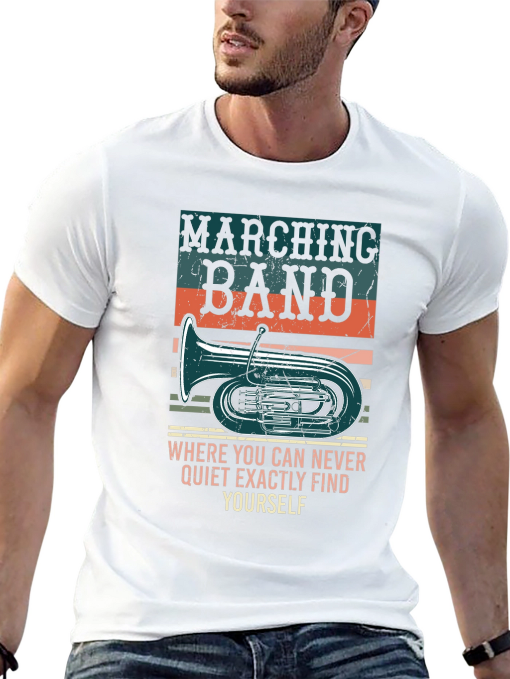 Marching Band Graphic Tee