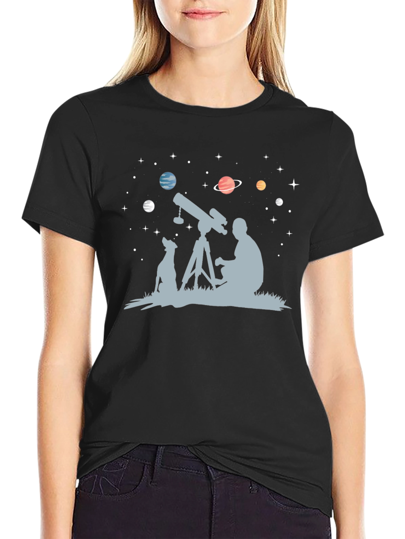 Astronomy Dog Lover T-Shirt