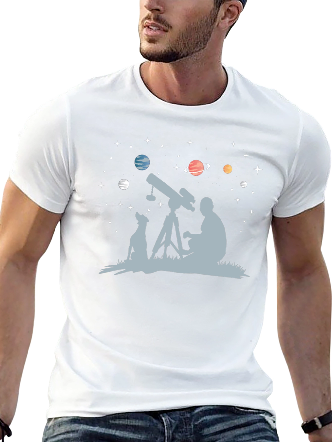 Astronomy Dog Lover T-Shirt