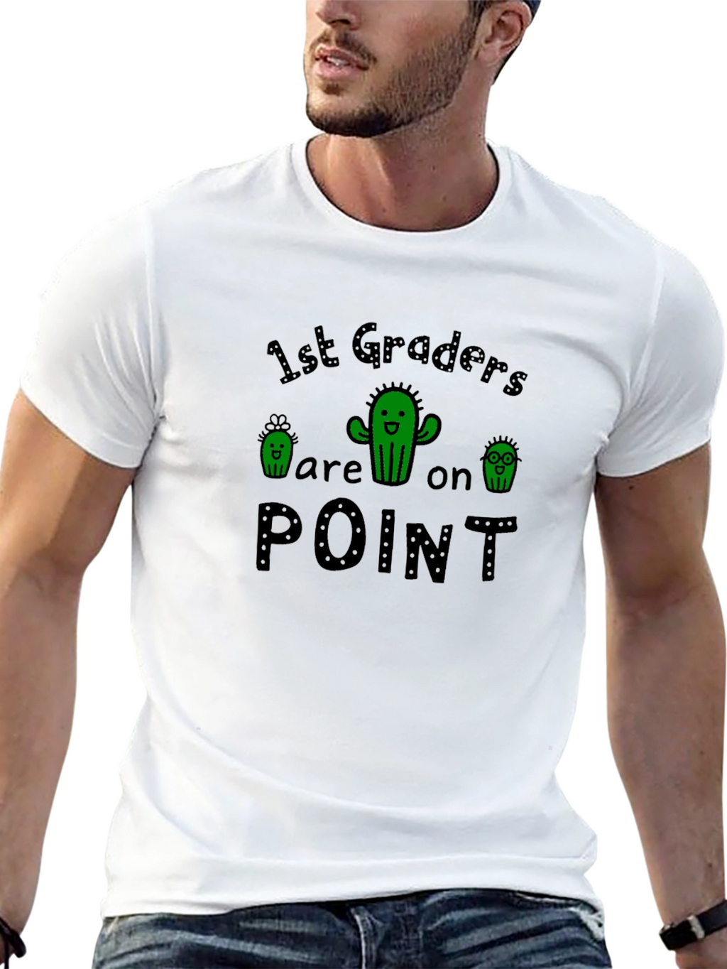 1st Graders Cactus T-Shirt - On Point