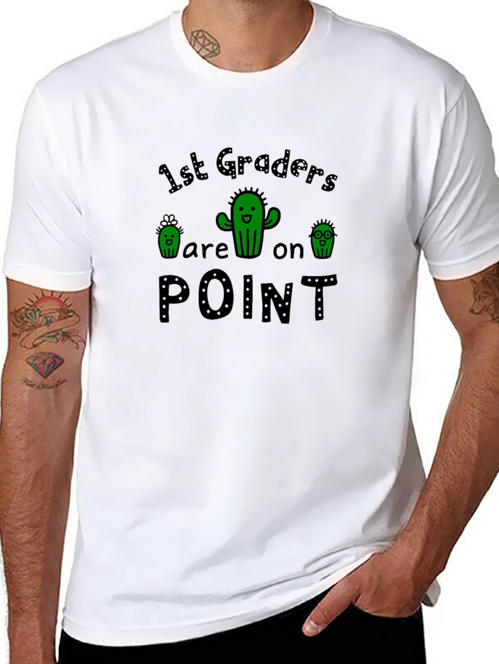 1st Graders Cactus T-Shirt - On Point