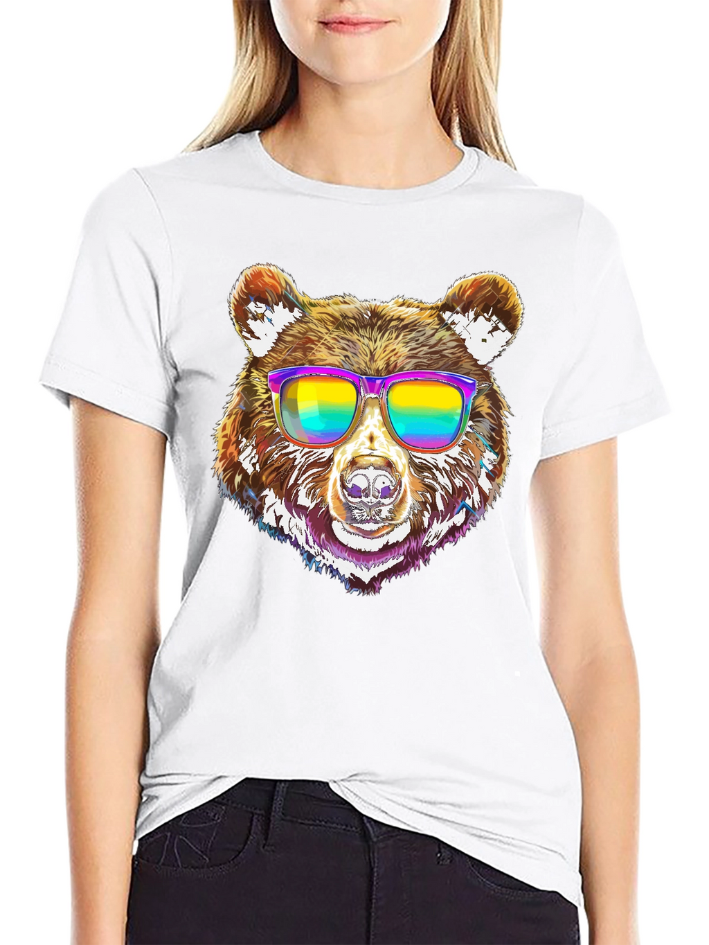 Cool Bear Graphic Tee - Mens Black T-Shirt