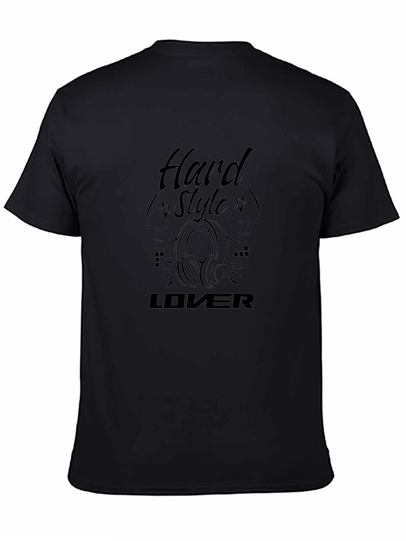 Hard Style Lover Black Graphic Tee