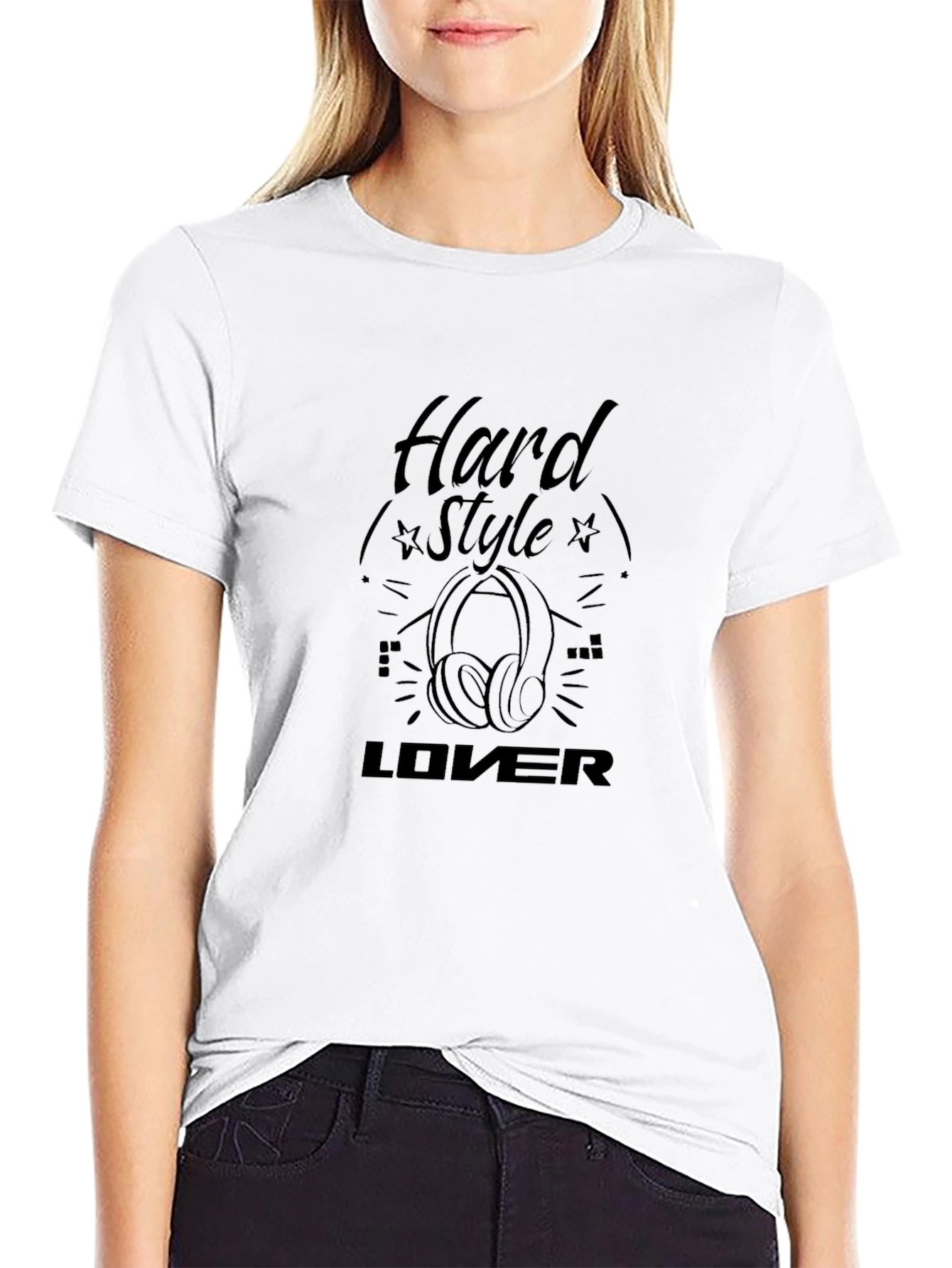 Hard Style Lover Black Graphic Tee
