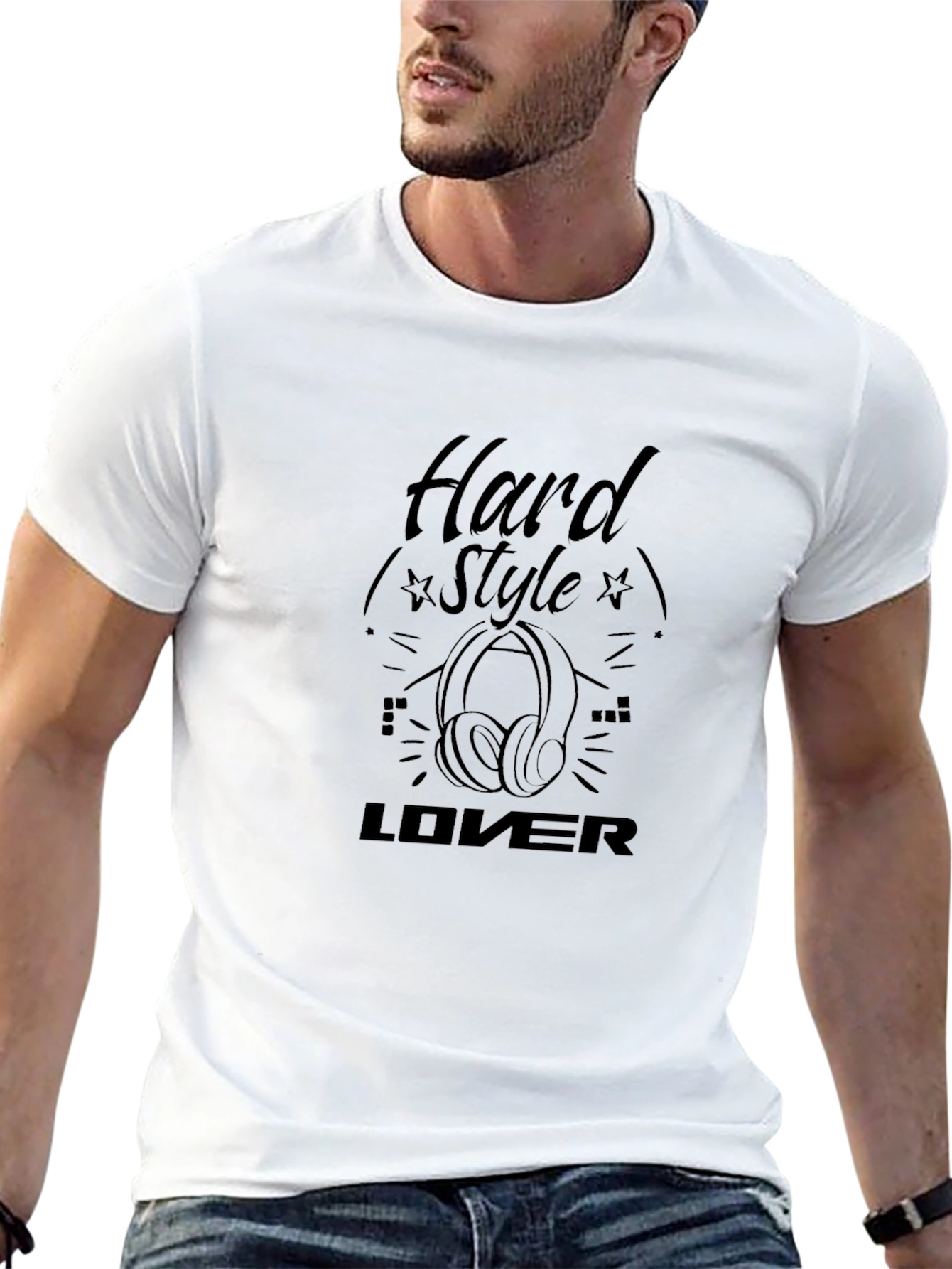 Hard Style Lover Black Graphic Tee