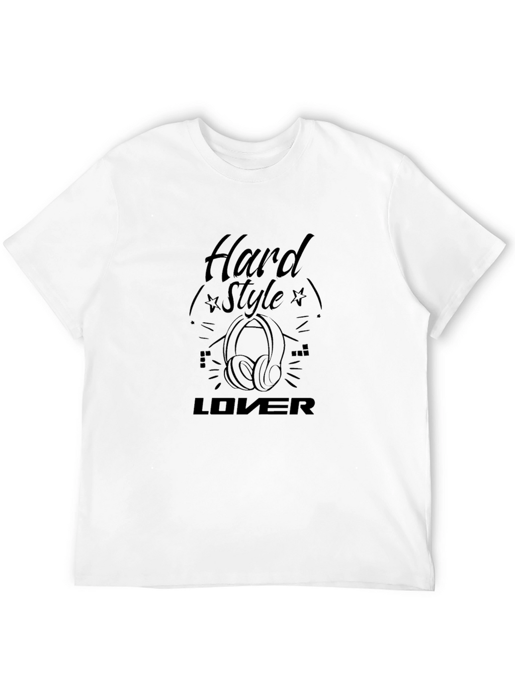 Hard Style Lover Black Graphic Tee