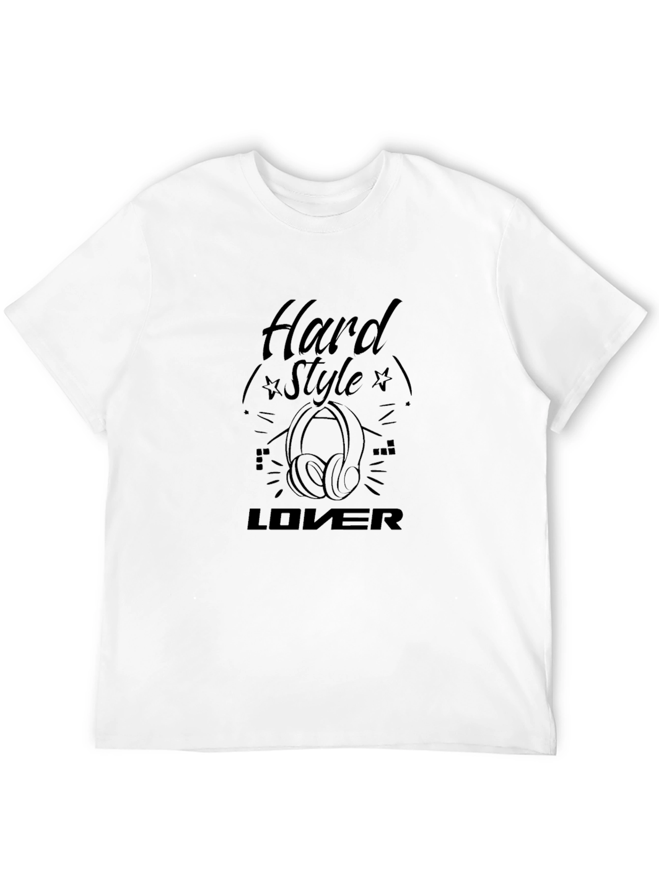 Hard Style Lover Black Graphic Tee