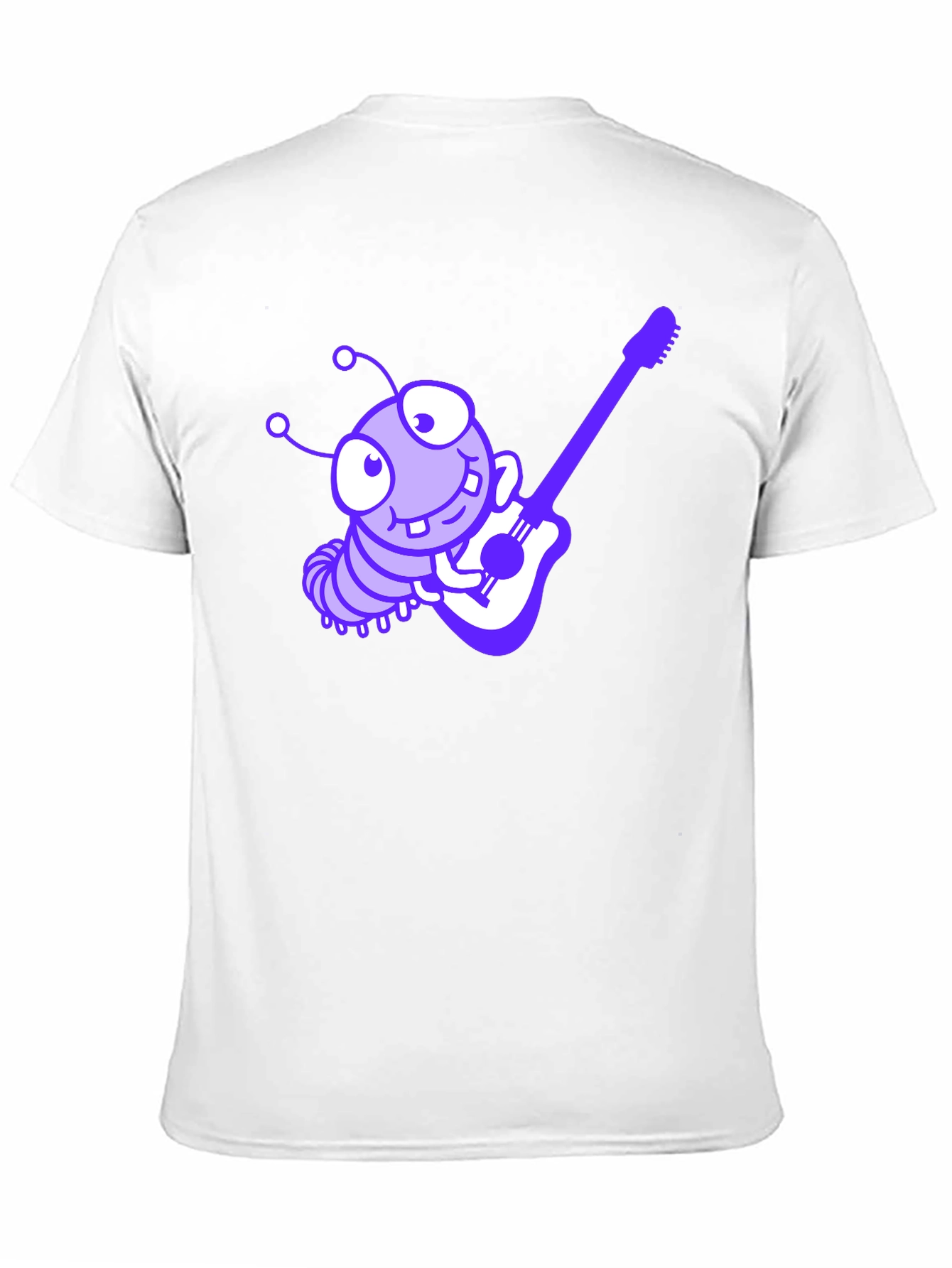 Guitar Caterpillar Graphic Tee
