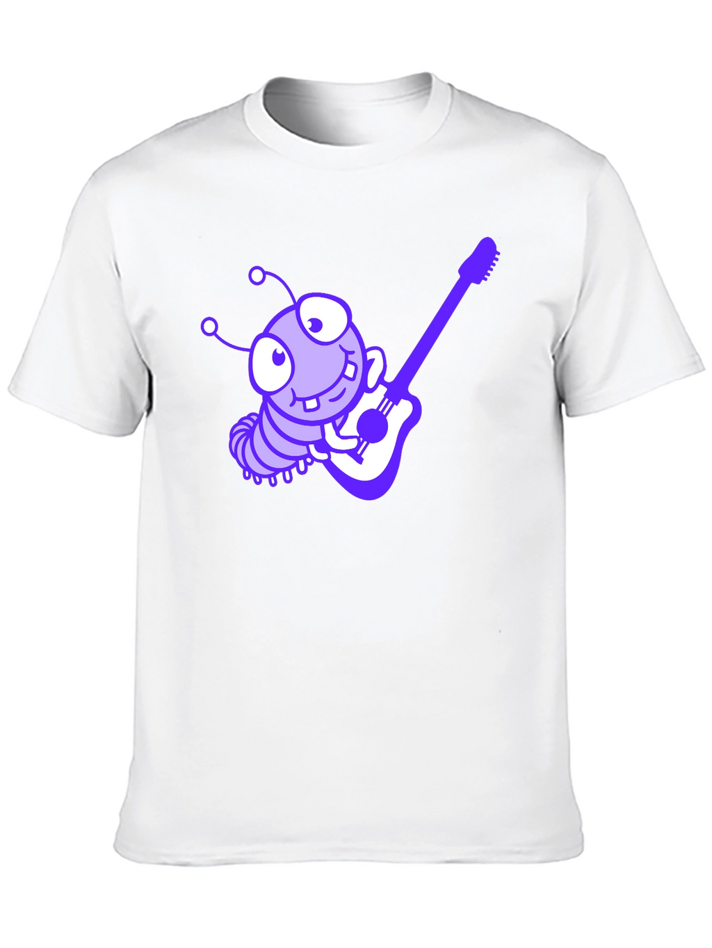 Guitar Caterpillar Graphic Tee