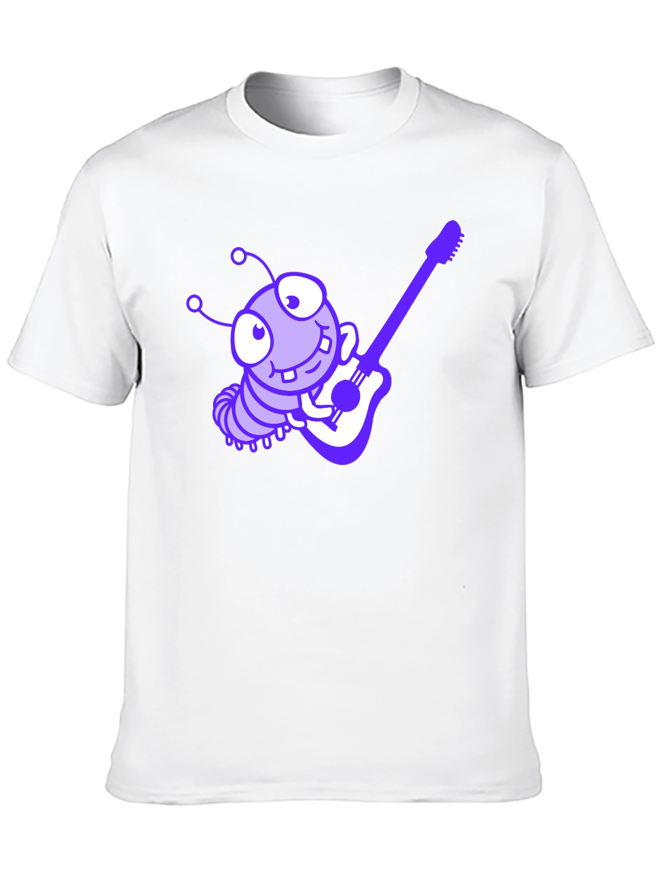 Guitar Caterpillar Graphic Tee