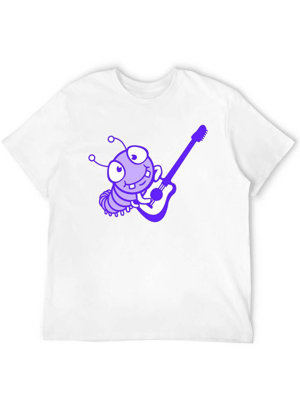 Guitar Caterpillar Graphic Tee