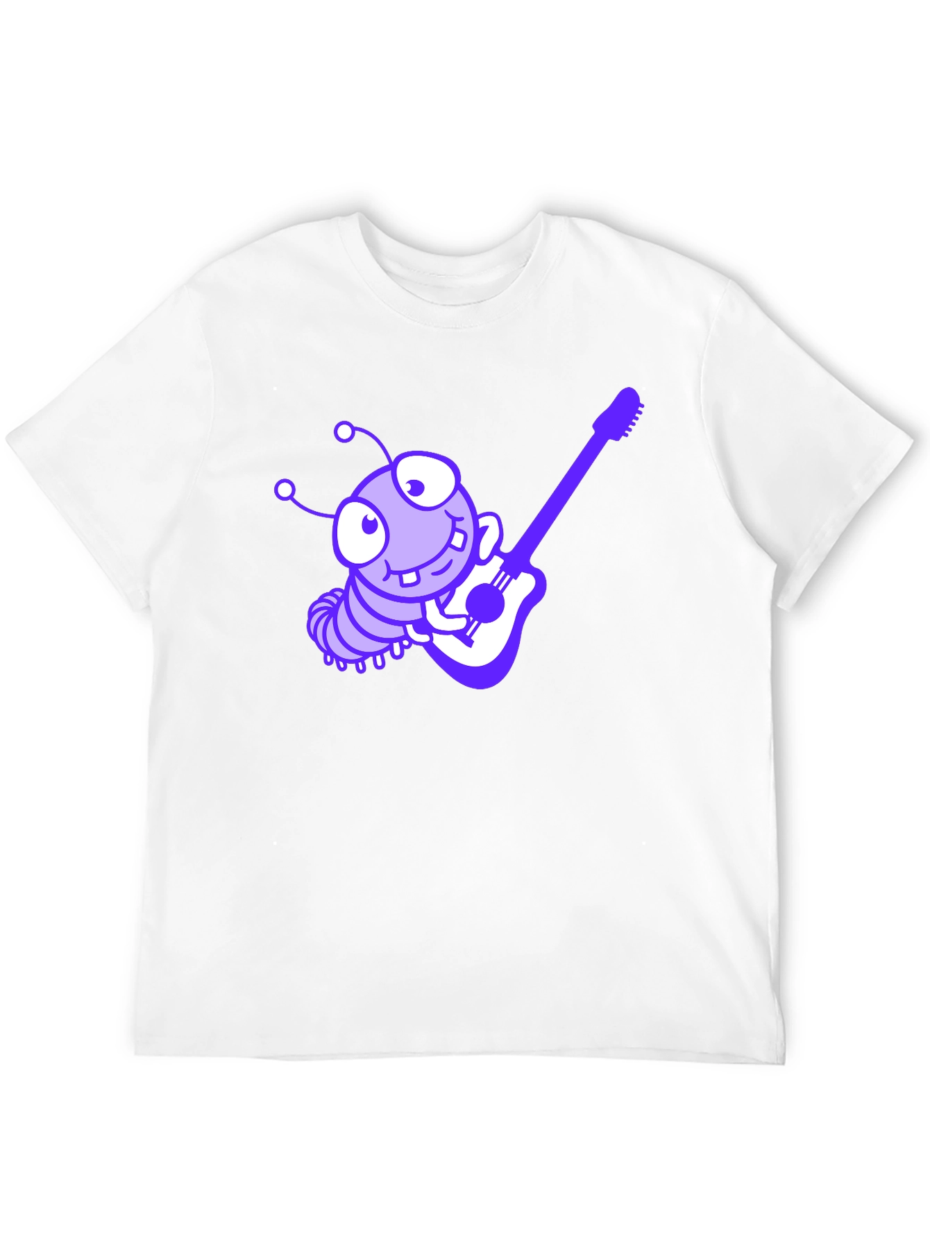 Guitar Caterpillar Graphic Tee