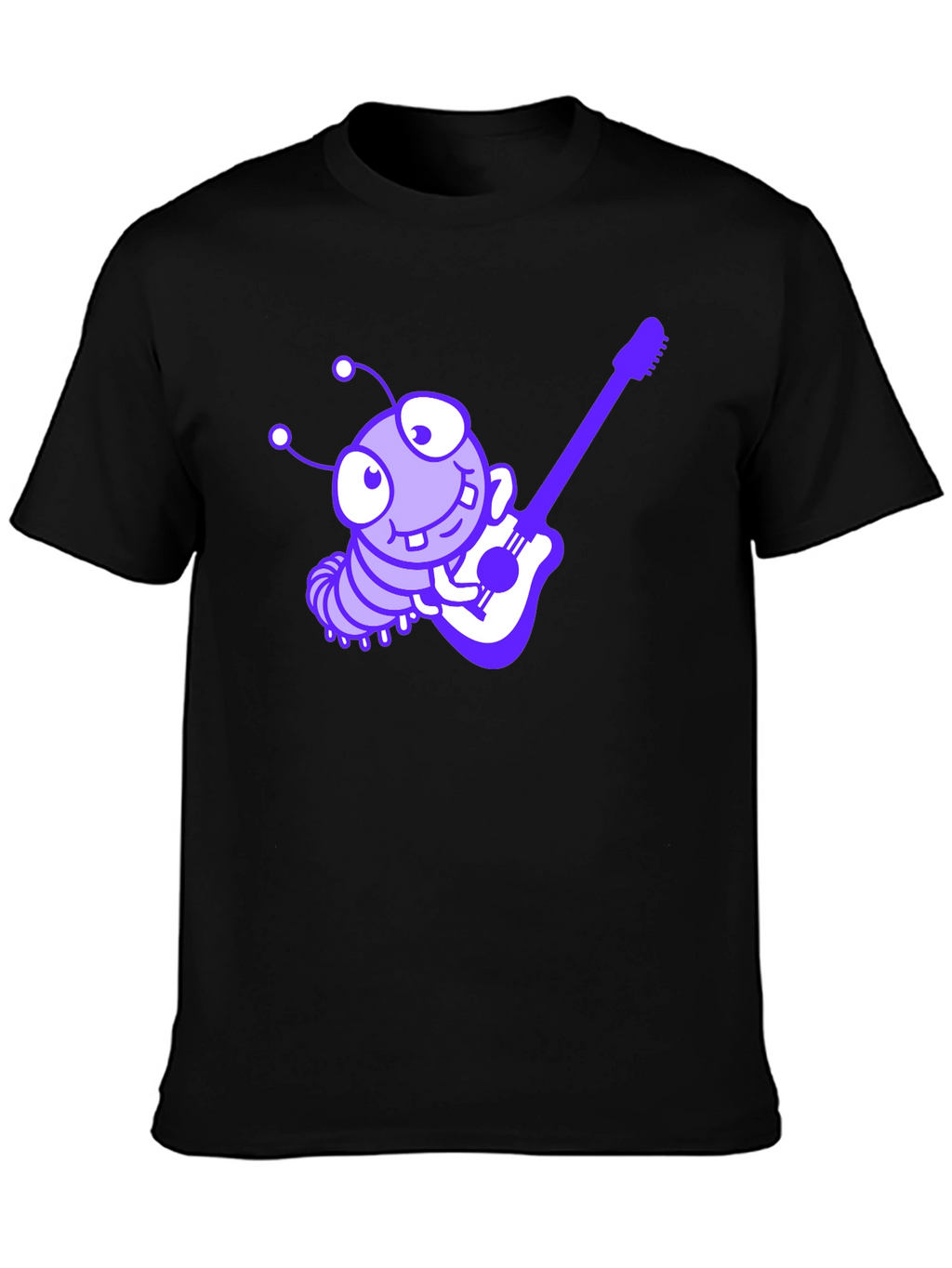 Guitar Caterpillar Graphic Tee