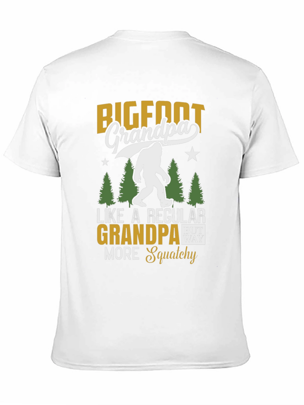 Bigfoot Grandpa T-Shirt