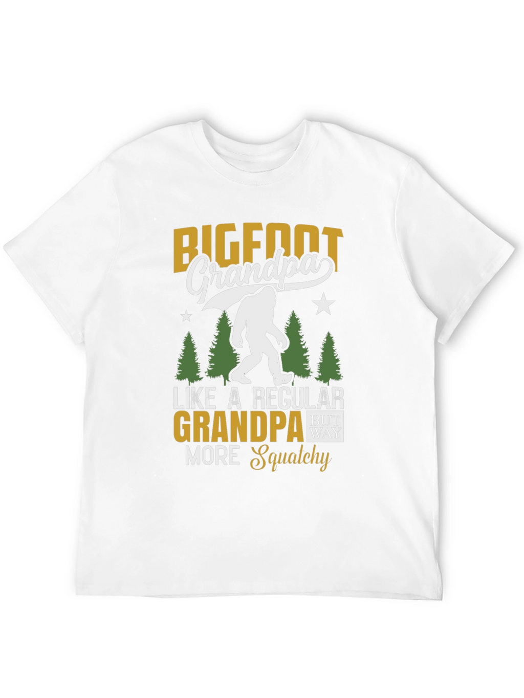 Bigfoot Grandpa T-Shirt