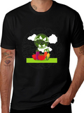 Vegan Graphic T-Shirt - Eat Your Veggies!