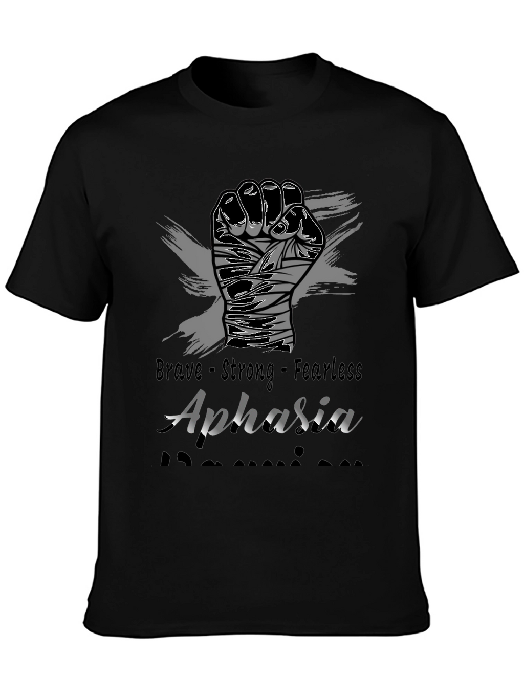 Brave Aphasia Awareness Graphic Tee